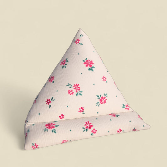 E-Reader-Kissen Rosa Blüten