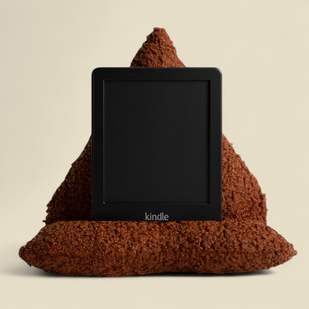 E-Reader-Kissen Karamell
