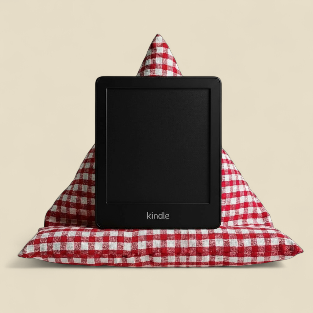 E-Reader-Kissen Karos