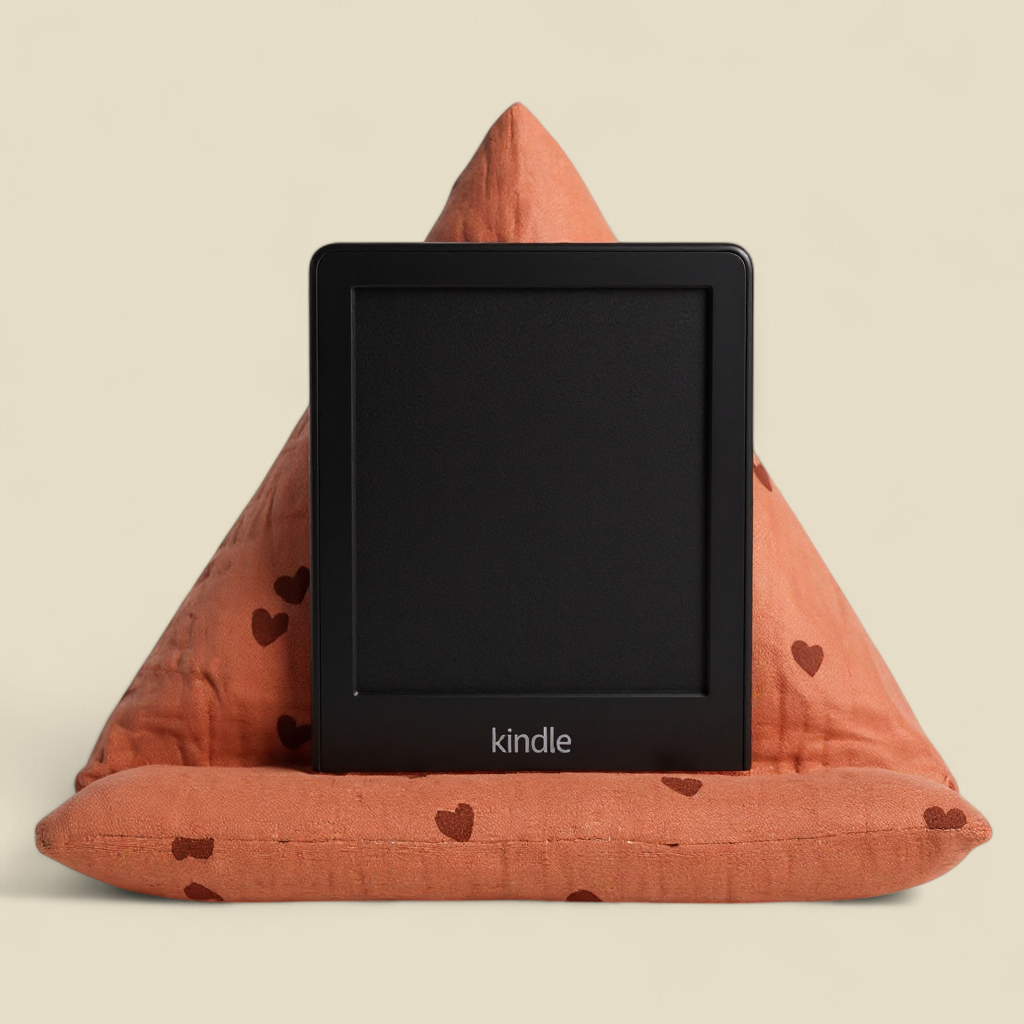 E-Reader-Kissen Terrakotta