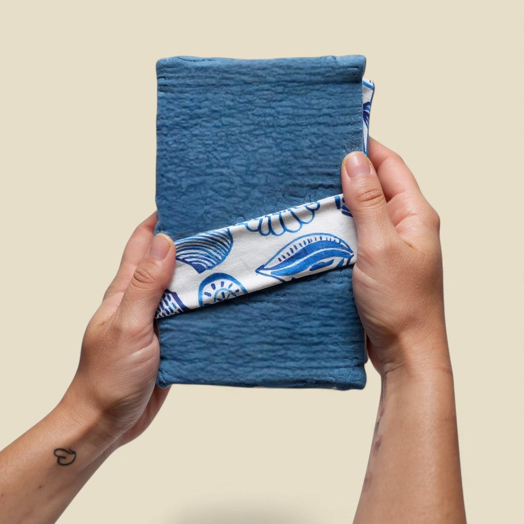 Buchschutz Muscheln