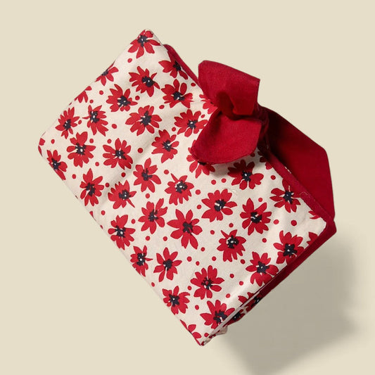 Buchschutz Blüten Kunst
