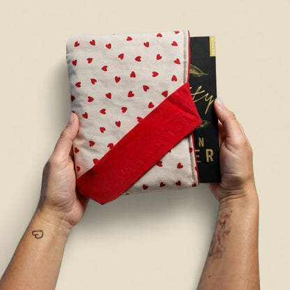 Buchtasche Herzchen