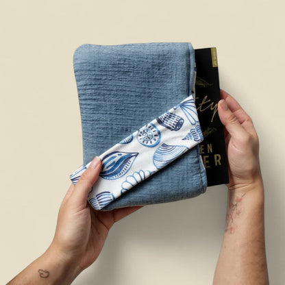 Buchtasche Muscheln