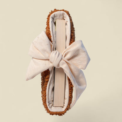 Buchtasche Karamell