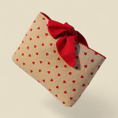 Buchtasche Herzchen