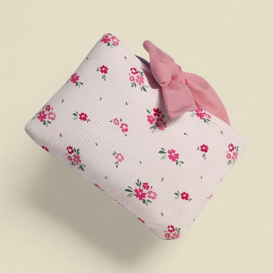 Buchtasche Rosa Blüten